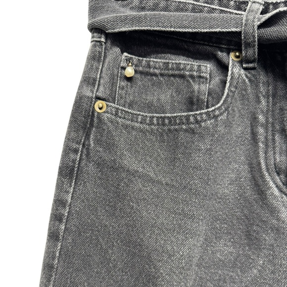 Nanushka Black Cropped Jeans - Picture 8 of 12